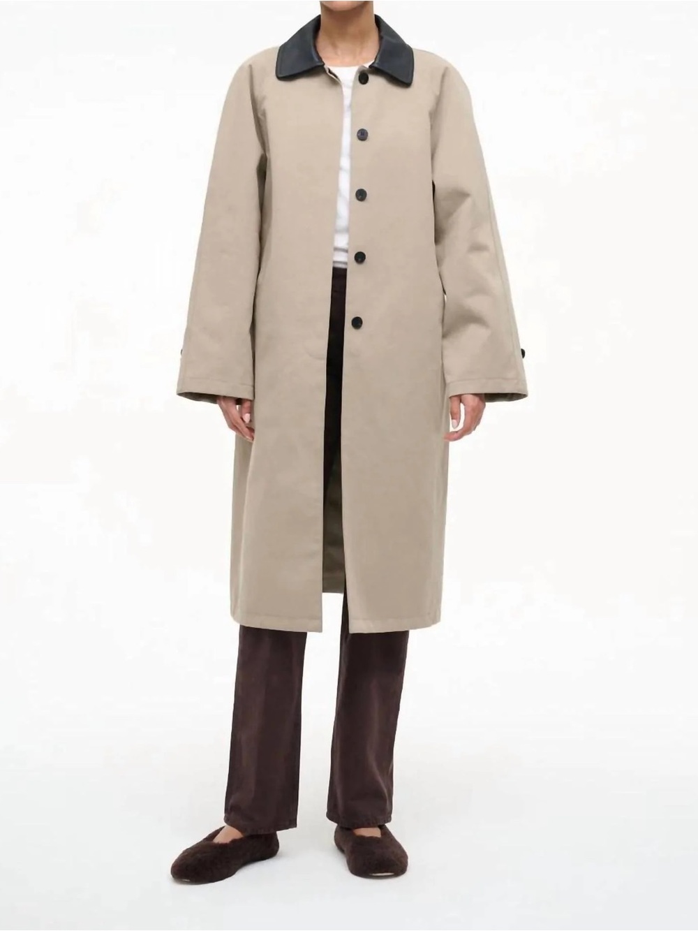 Staud Jonah Long Jacket - S